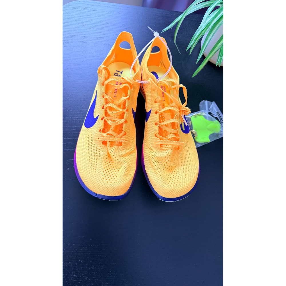 Nike ZoomX Dragonfly 2 Track Field Distance Spikes Orange Mens 11